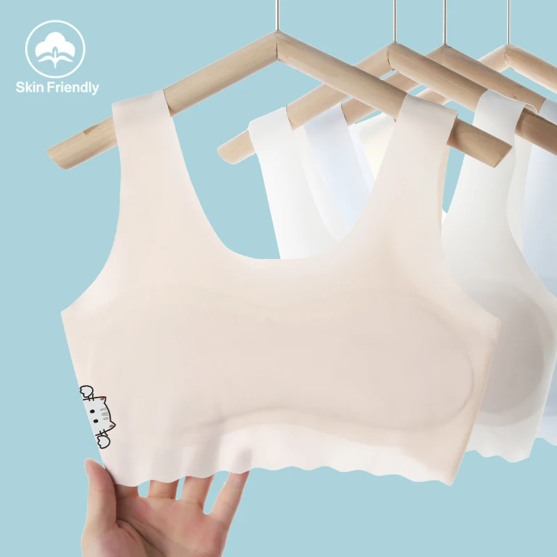 Untouched girls' underwear, developmental stage students, junior high school students, children's bras, girls' thin underwear, s