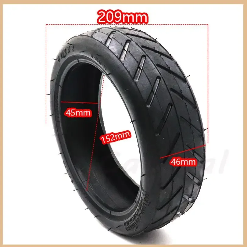 High Quality 8 1/2x2 Inner outer Tyre 8.5x2 Inner Camera with Straight Valve for Xiaomi Mijia M365 Electric Scooter Accessories image 2