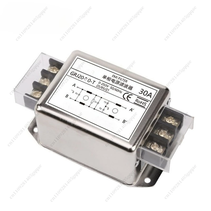 20 EMI Power Filter Single Phase 220V Rail CW4L2 Upgrade EMC High Performance