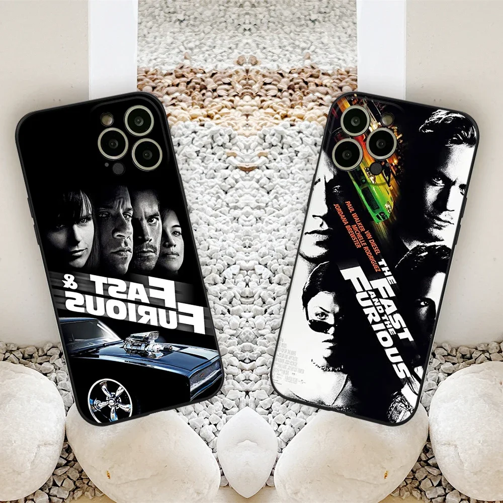 For IPhone 15 Pro Fast and Furious Moive Phone Case for IPhone 15 14 13 12 Pro XR XS MAX 15 Plus SE 14 Pro Iphone Covers