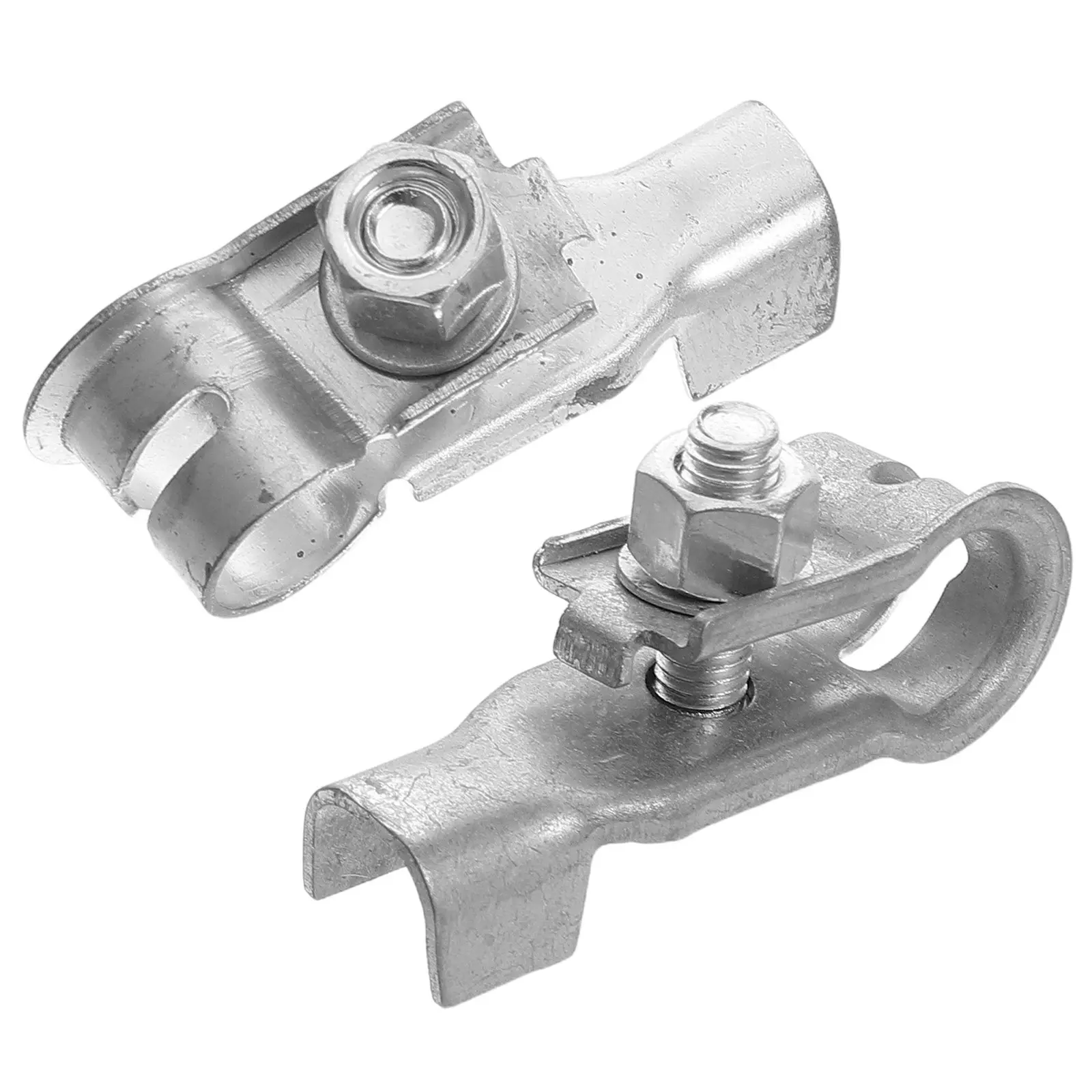 

1 Pair Car Battery Terminal Connectors Heavy Duty Copper Alloy Battery Clamps Positive Negative Vehicle Truck Marine Terminals