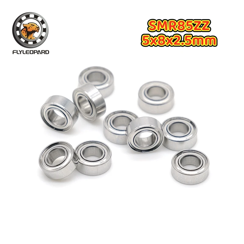 10Pcs SMR74ZZ 4x7x2.5mm ABEC-9 Stainless Steel Ball Bearing 3x6x2.5 4x9x4 5x8x2.5 6x10x3 7x11x3 mm Fishing Reel Handles Bearings