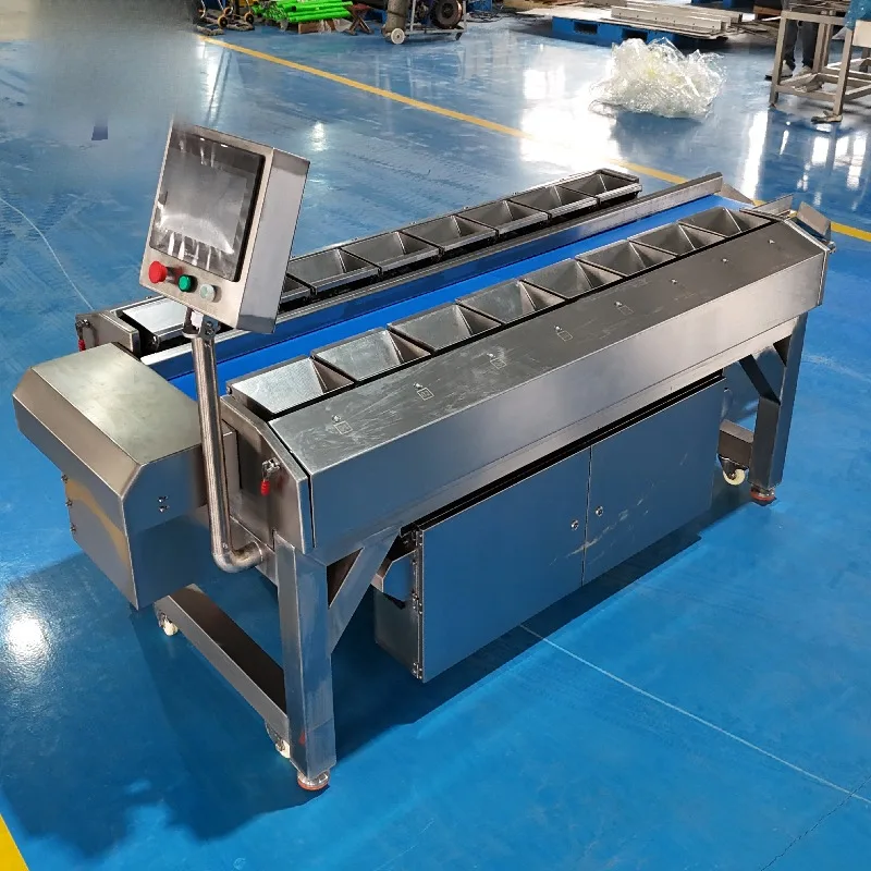 Semi-Automatic Electric Belt Combination Weigher for Food and Meat Packaging Plastic Cartons Weighing Machine Customized