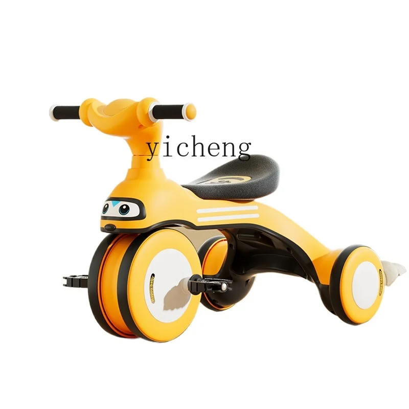 Tqh Children's Tricycle Bicycle 1-3 Years Old 6 Baby Sliding Balance Car Children Lightweight Pedal