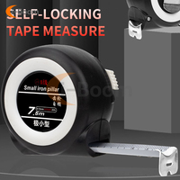 Portable Tape Measure 5/7/10M Thickened Tape Measure Self-locking Steel Tape Measure Woodworking Length Measuring Tool