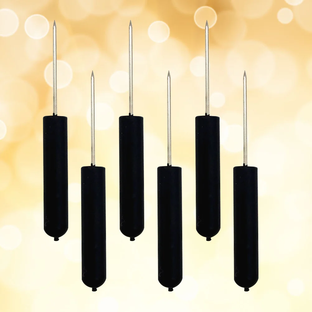 6 pcs Cylinder Push Pins Plastic Head For Travel Map Cork Board Bulletin Use Position Markers Map Planning Accessories