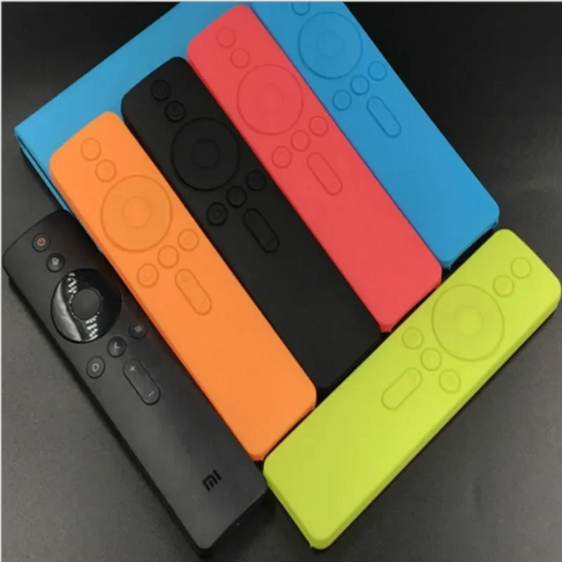 Silicone Remote Control Cases for Xiaomi TV Mi 4A 4C Soft  Dustproof Anti-Fall  Protective Smartv Tv Remote Control Case Box