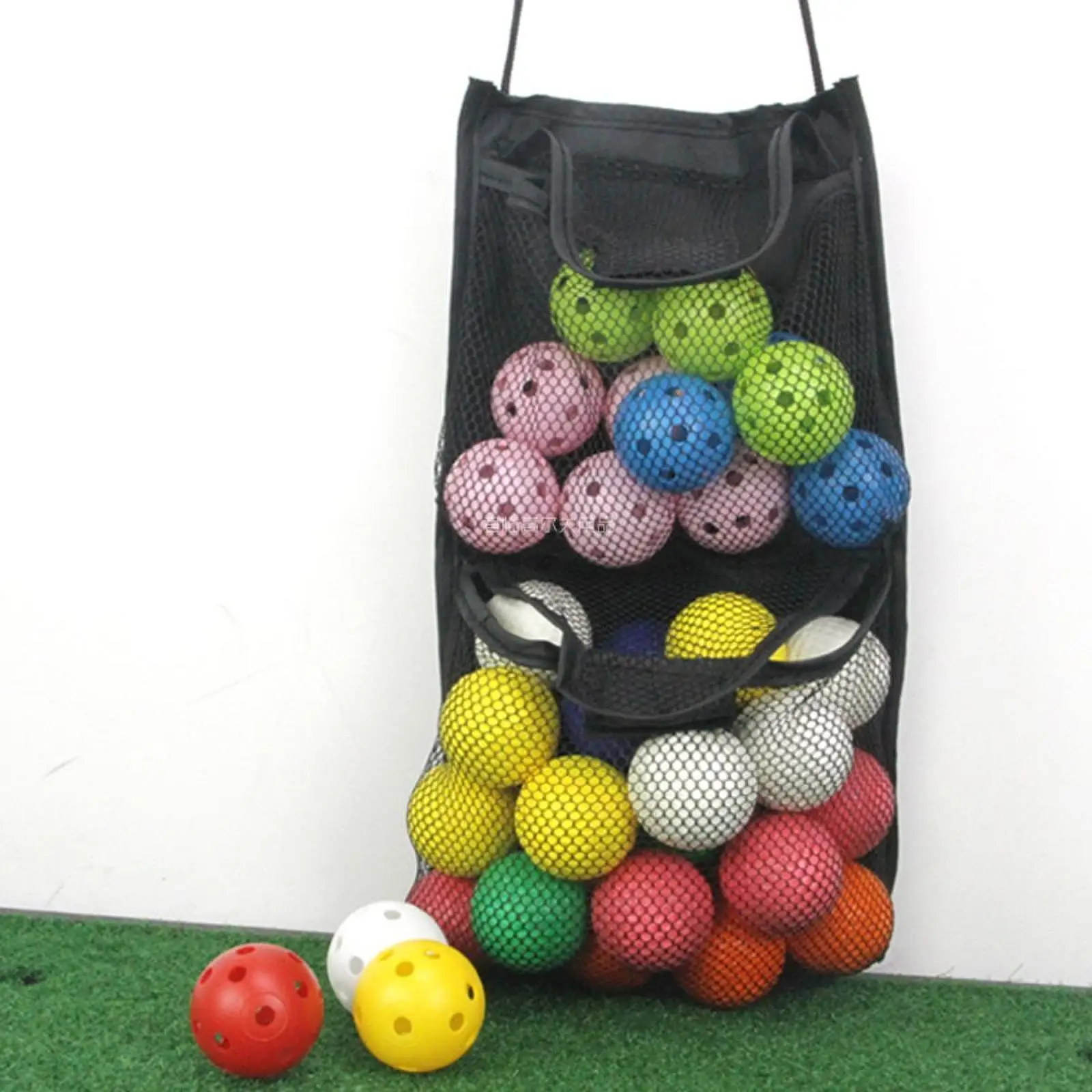 Golf Ball Mesh Bag Pocket Organizer for Men Women Practice Equipment Outdoor Sports Portable Collecting Golf Balls Bag Sack