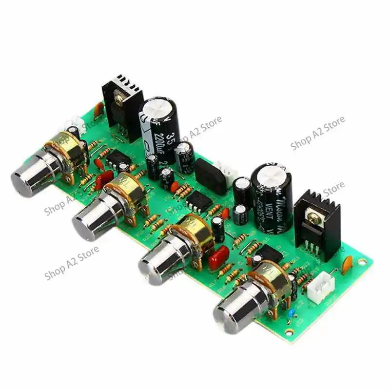 12V NE4558 HIFI Preamp Tone Board Bass Treble Volume Control