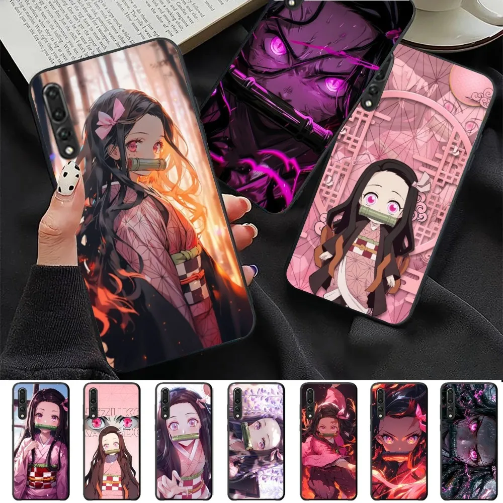 Nezuko K-Kamado Phone Case For Huawei P 8 9 10 20 30 40 50 Pro Lite Psmart Honor 10 Lite 70 Mate 20lite