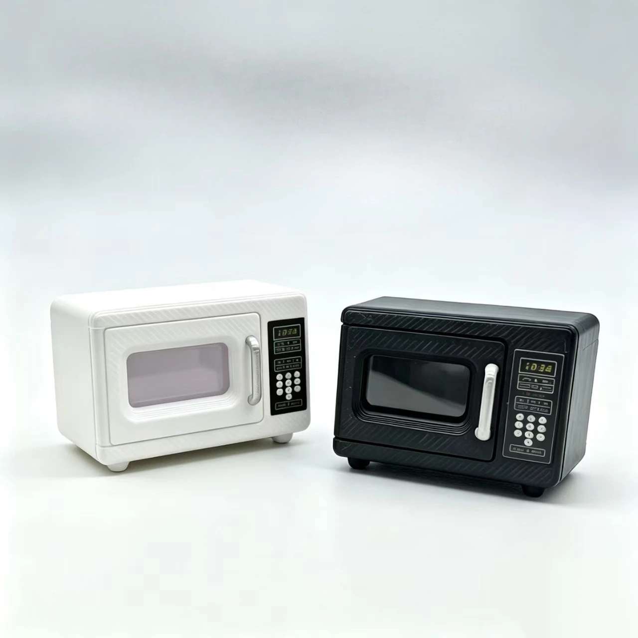 1:12 Mini Microwave Dollhouse Kitchen Microwave Model Miniature Appliance Simulation Scene Decor Doll Accessories Scale