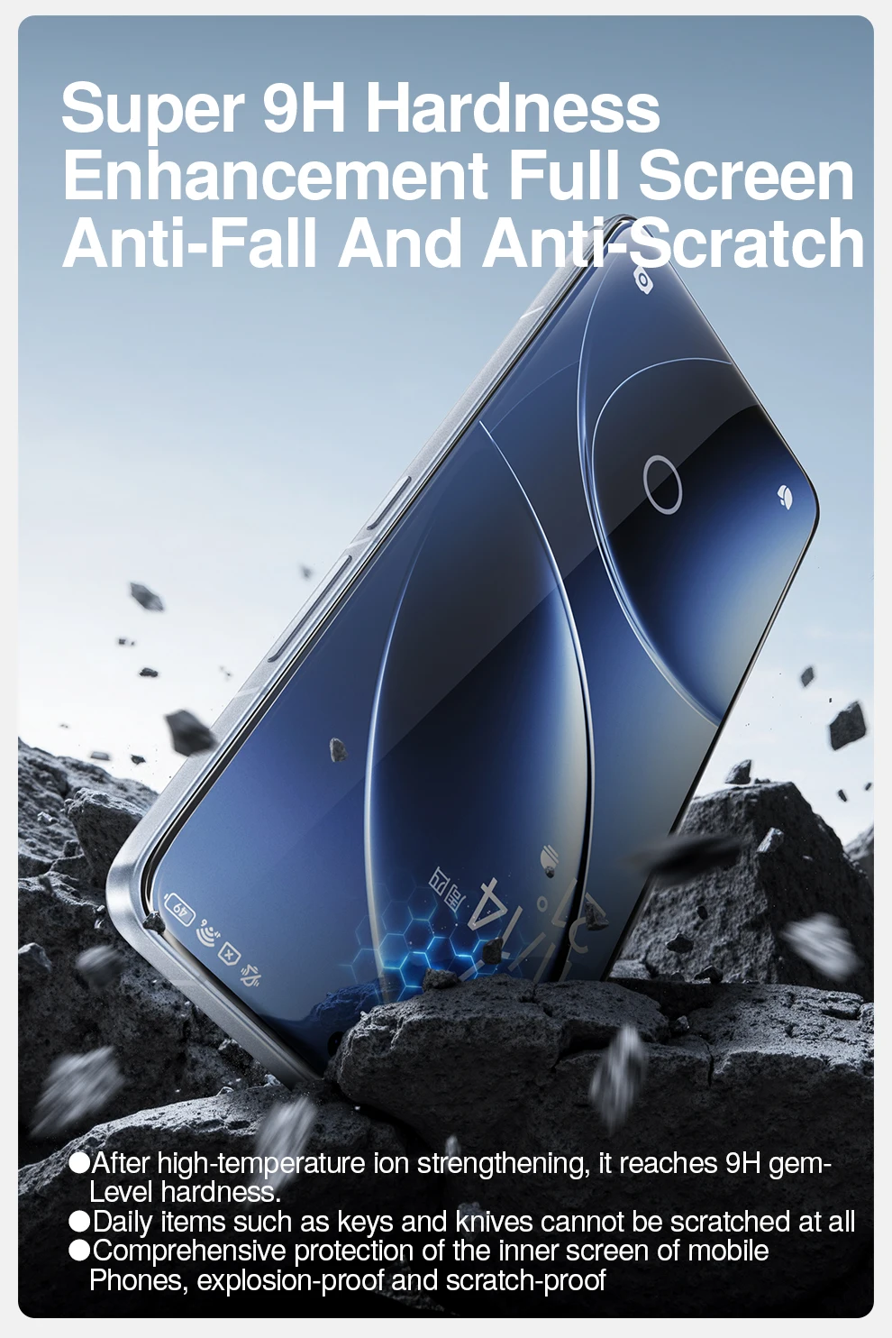 SmartDevil Staubfreie Kabinen-Hartglasfolie für Xiaomi 15 14, Redmi K80 Ultra HD-Displayschutzfolie für Poco F7 Ultra F7 Pro – Detail 9