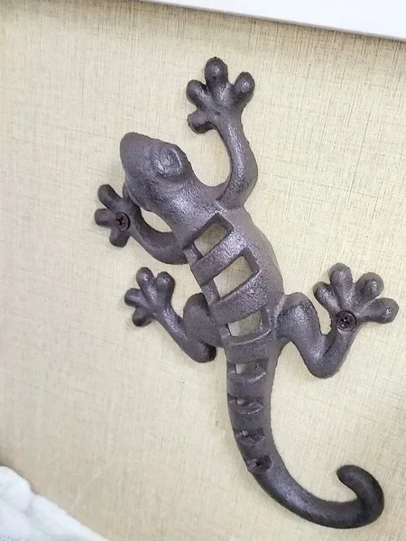 

Ретро чугунные изделия ручной работы, барные клубы, украшение для двора, подвесные гекконы, настенные украшения