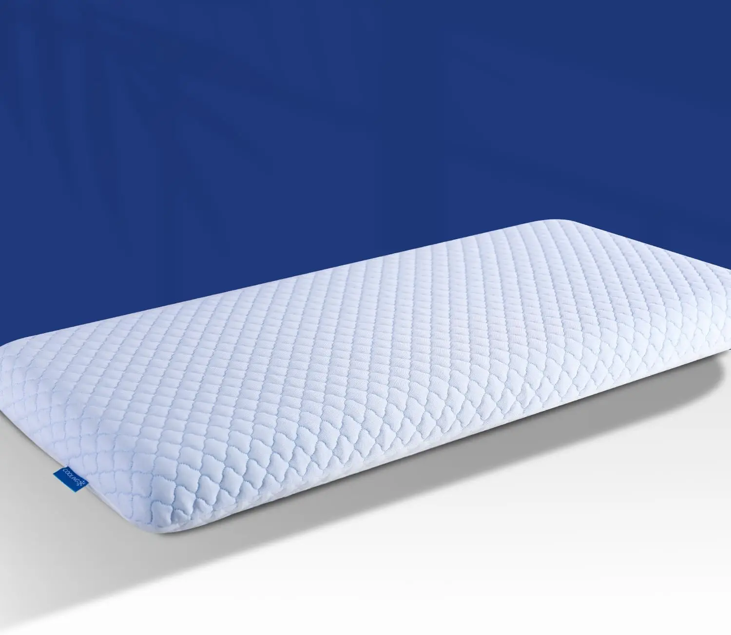 

Ultra Thin Flat Pillows for Sleeping King Size 33x16 Inch, Cooling Memory Foam Pillow 2.75 Inch Height, Slim Bed Pillows for