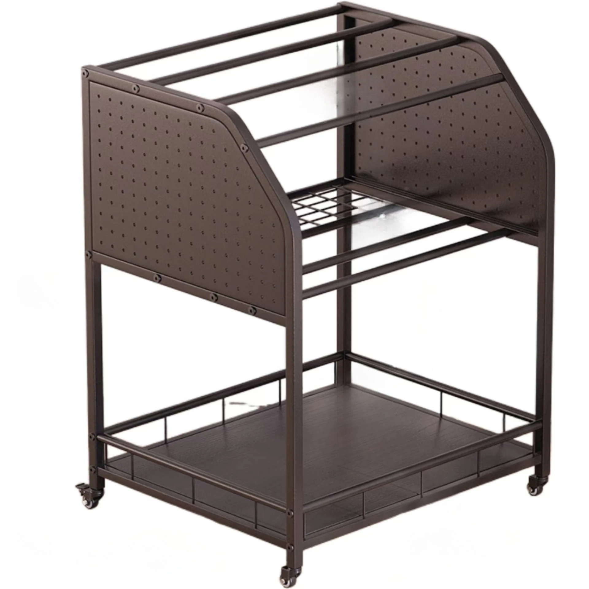 

Simple bedside table, bedside seam storage rack
