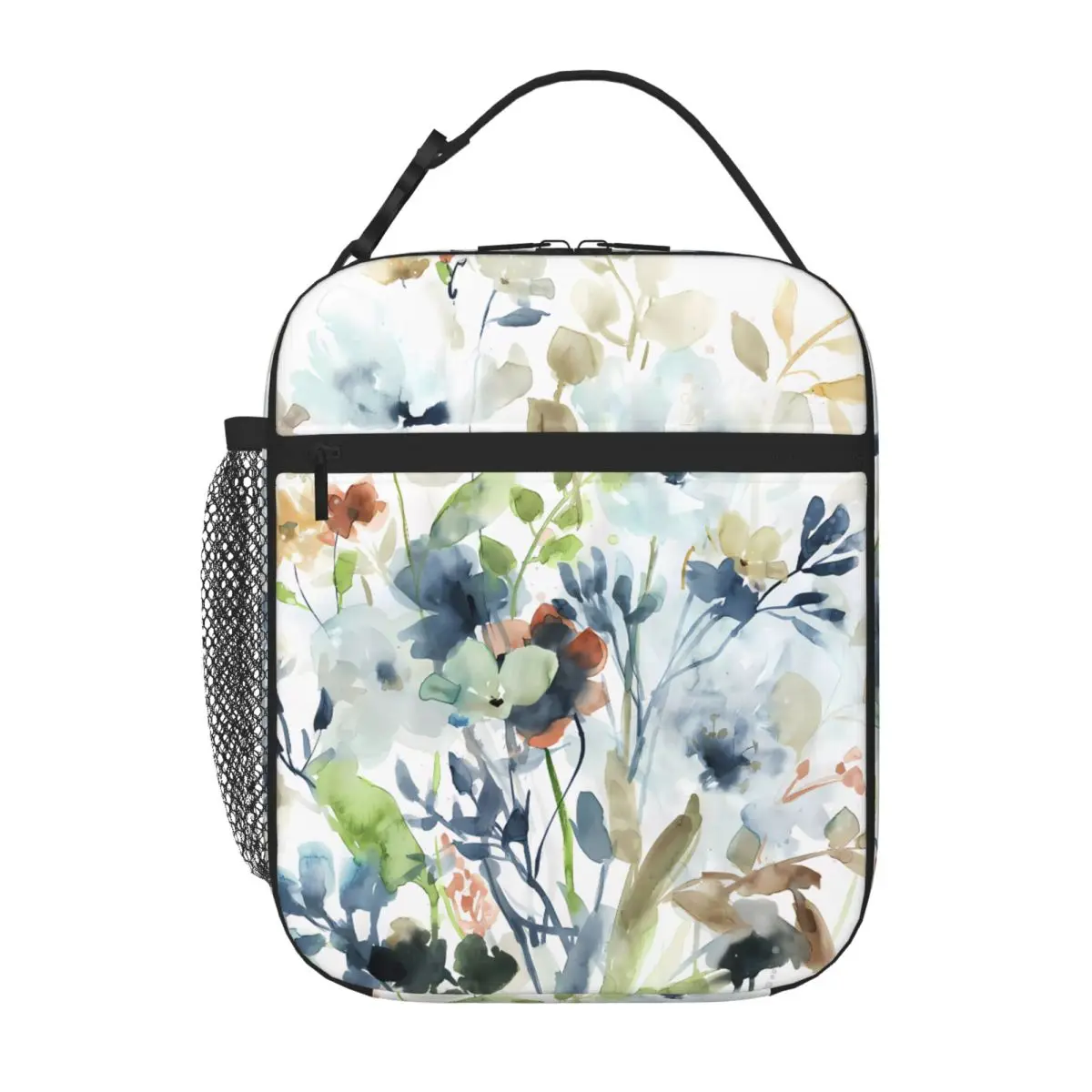 Bestselling Mixed Garden 1 Carol Robinson Shoulder Style Food Cooler Bag Children Outing Waterproof Lunch Bag