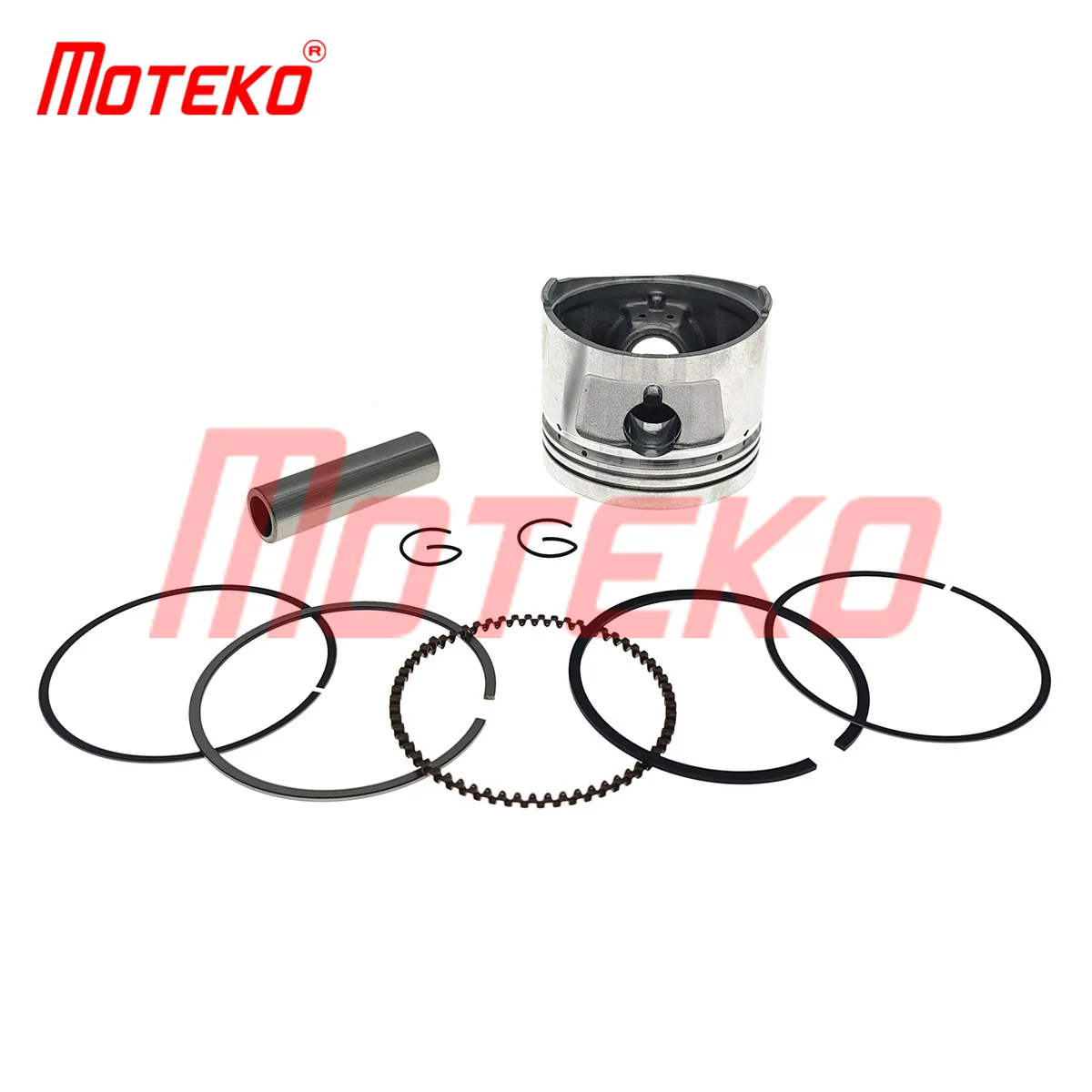 BX1404033 CG150 62MM CYLINDER AND PISTON KIT WITH 15MM PISTON PIN 4T 162FMJ 150CC ENGINE PARTS FOR CHINESE MOTORCYCLES ATV