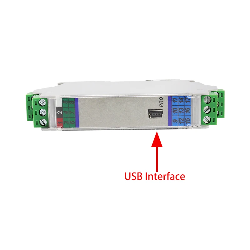 Temperature Transmi RTD pt100/ 1 Into 1 Out Signal Isolator TC Sensor Converter Module 4-20mA 0-10V 5V