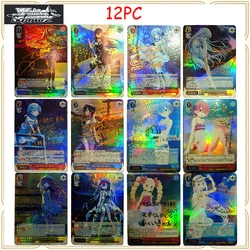 Anime Weiss Schwarz DIY ACG Boys Games Toys Collectible Cards Christmas Birthday Gift Suzumiya Haruhi Shana Louise Rem Ram