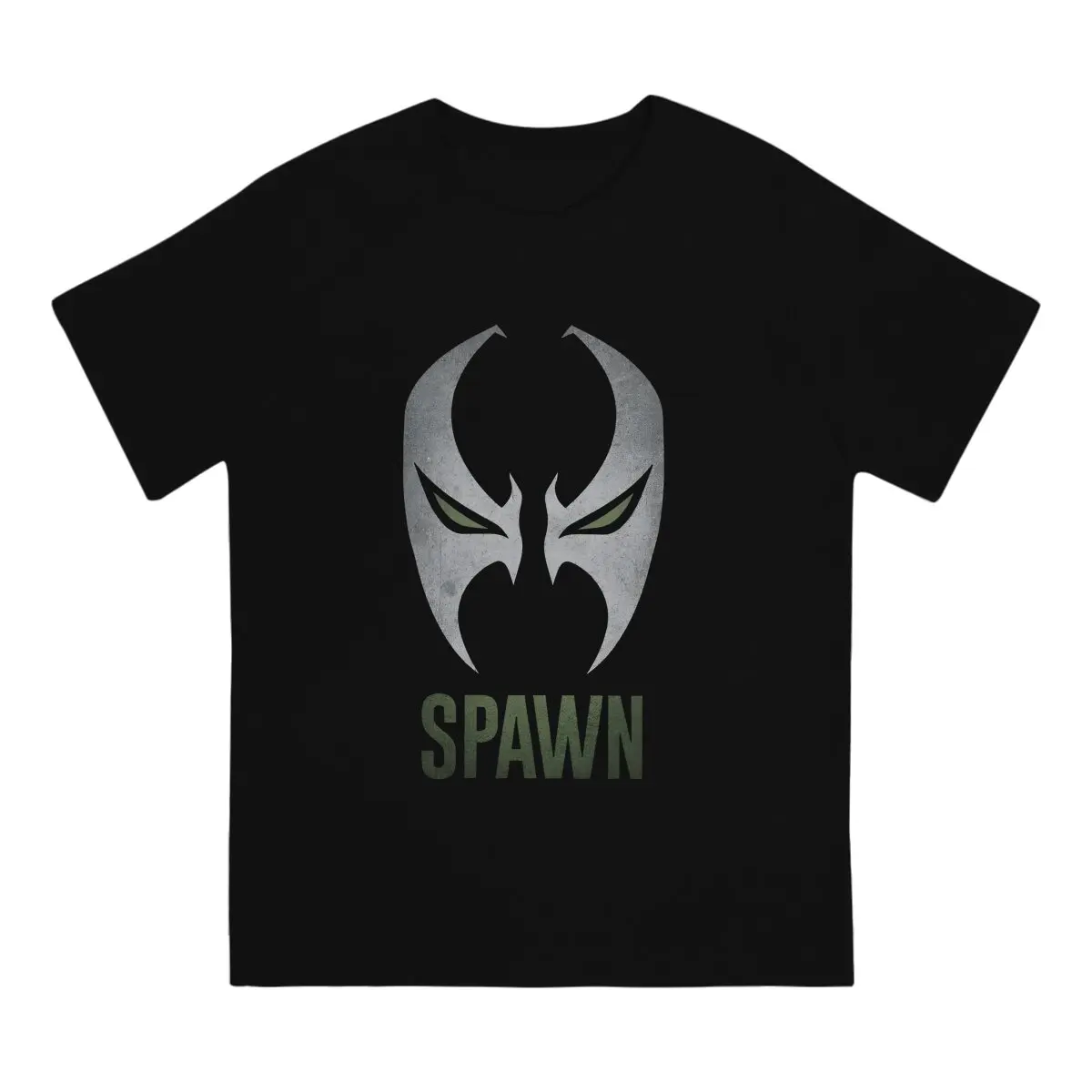 Spawn Comic Newest TShirt for Men Spawn Mask Round Collar Basic T Shirt Distinctive Gift Clothes Tops