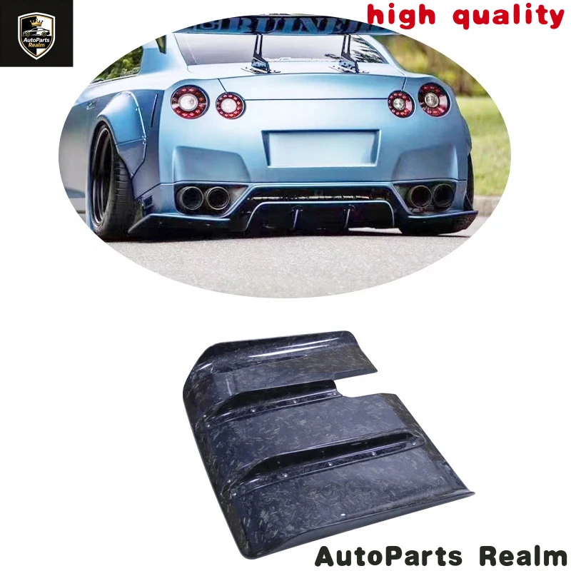 LB STYLE Forged CARBON FIBER REAR BUMPER DIFFUSER LIP GTR R 0-Hot Selling Products