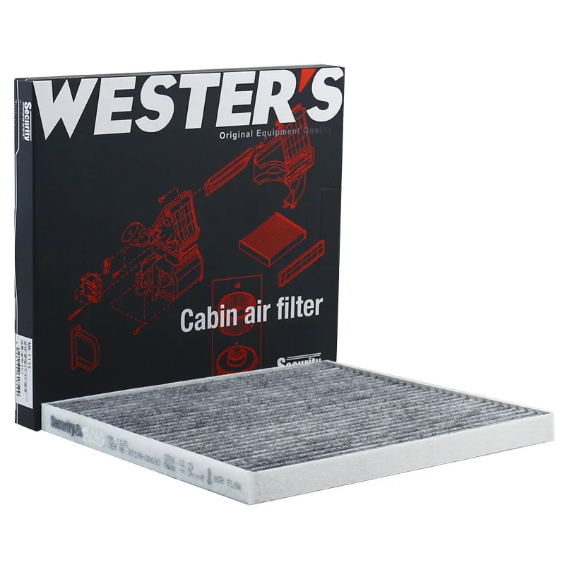 For TOYOTA Sienta 2003-2015 Land Cruiser 2007-2021 mk6 Caldina 2002-2007 WiLL Cypha 2002-2005 WESTGUARD Cabin Air Filter MK1135
