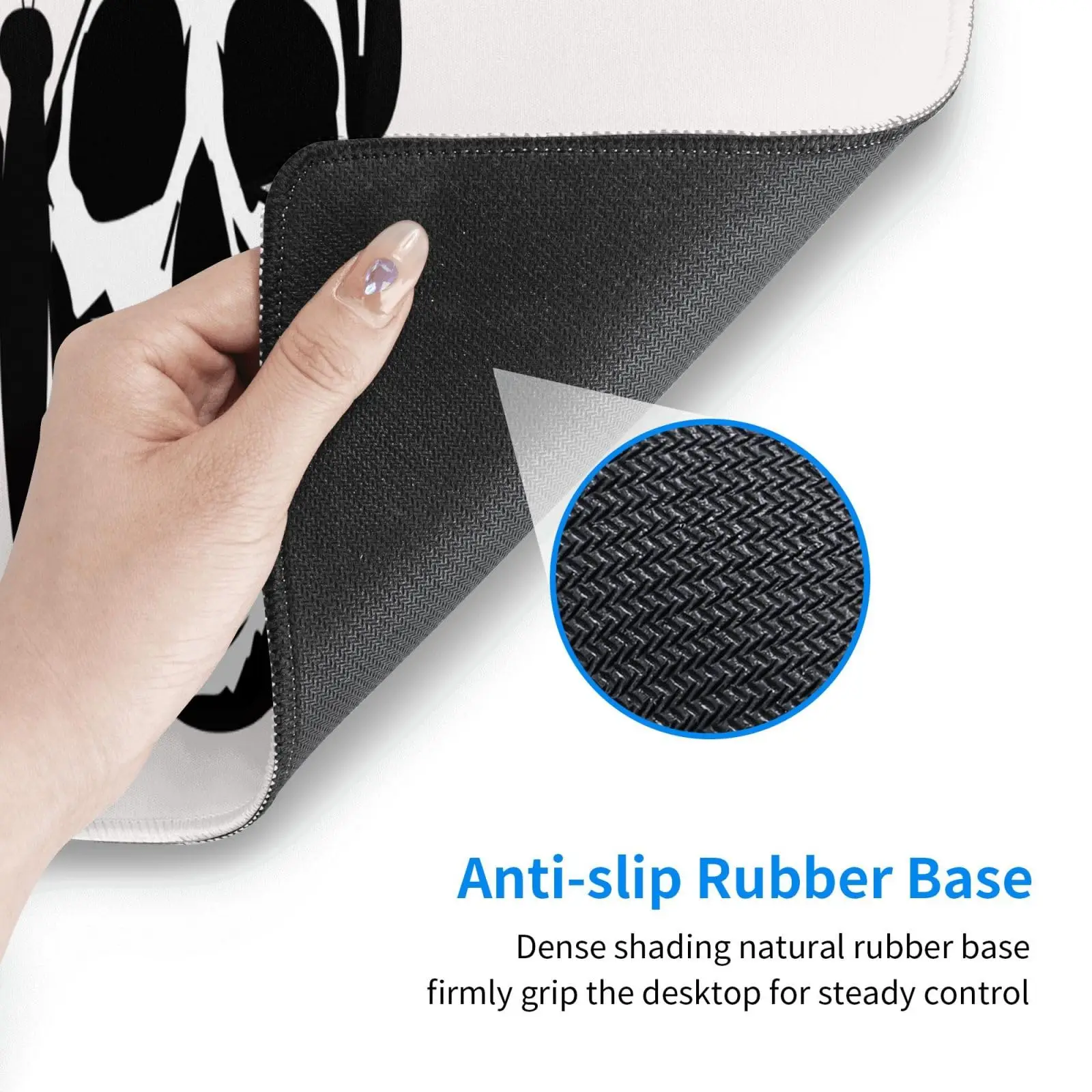 Skull Butterfly Large Desk Mat, Skull Butterfly Large Mouse Pad,XL Desk Decor,XXL Gaming Mousepad, Office Desk Accessories Gifts