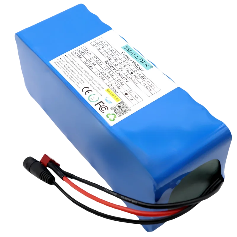 36V 13.6 Ah 18650 lithium-batterie pack 10S4P 500W motor Hohe kapazität 42V Elektrische fahrrad roller ersatzteile batterie Mit