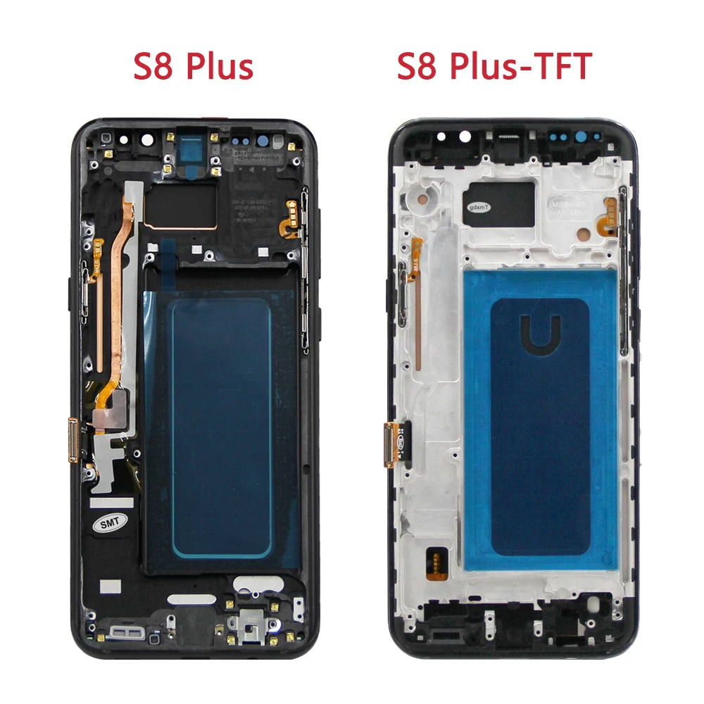 Tested S8 Plus For Samsung For S8+ G955W G955A G955 G955N G955F LCD Display Touch Screen Digitizer Assembly Replacement