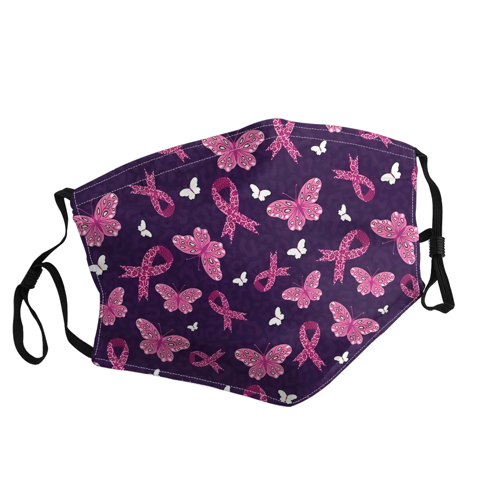 

Pink Ribbon Sports Prevention of Breast Cancer Mask Unisex Outdoor Fashion Printed