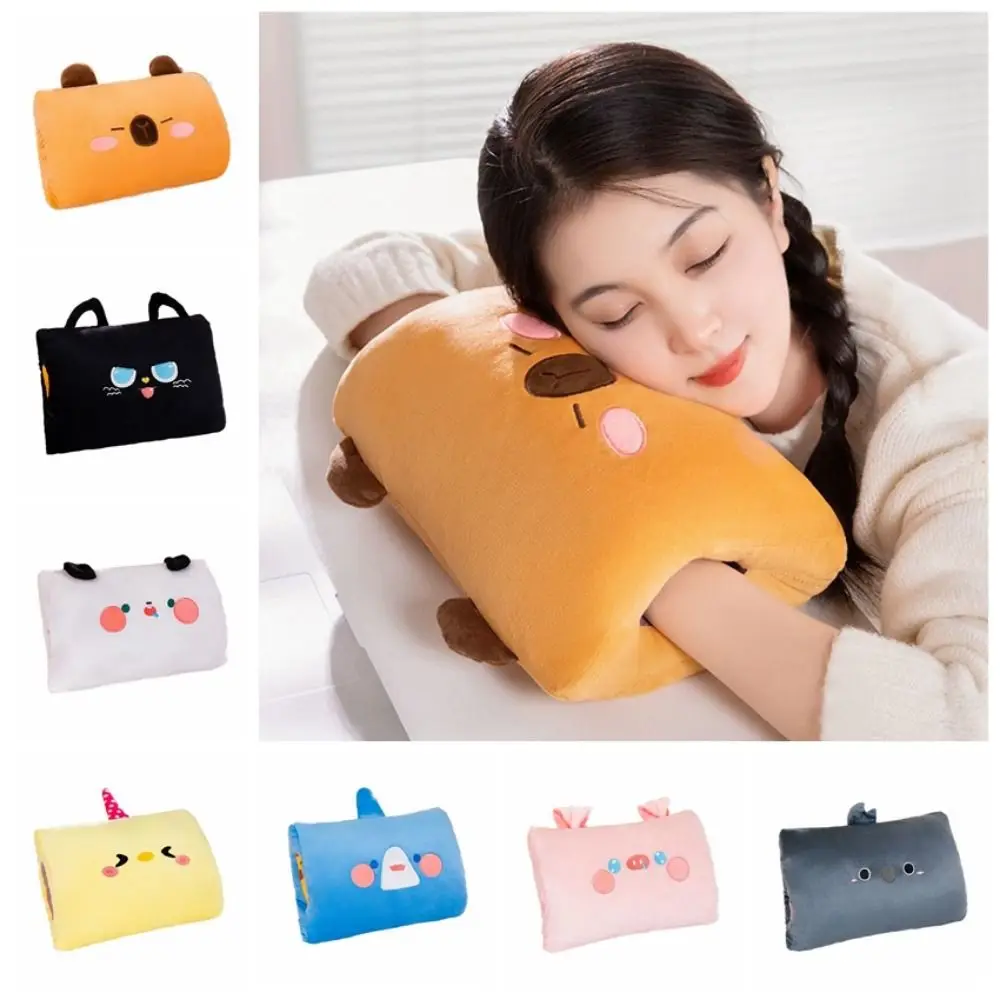 Geschenken Cartoon Handwarmer Kussen Kawaii Zacht Pluche Sierkussen Comfortabel Warm Houden Schattig Knuffel Kantoor