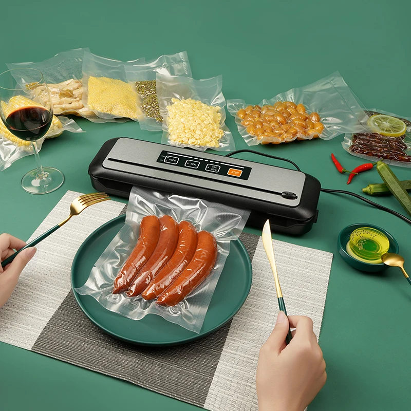 LAIMENG Vacuum Packing Machine Sous Vide Vacuum Sealer For Food Storage Vacuum Packed Bags Vacuum Sealed Roll Foil S281