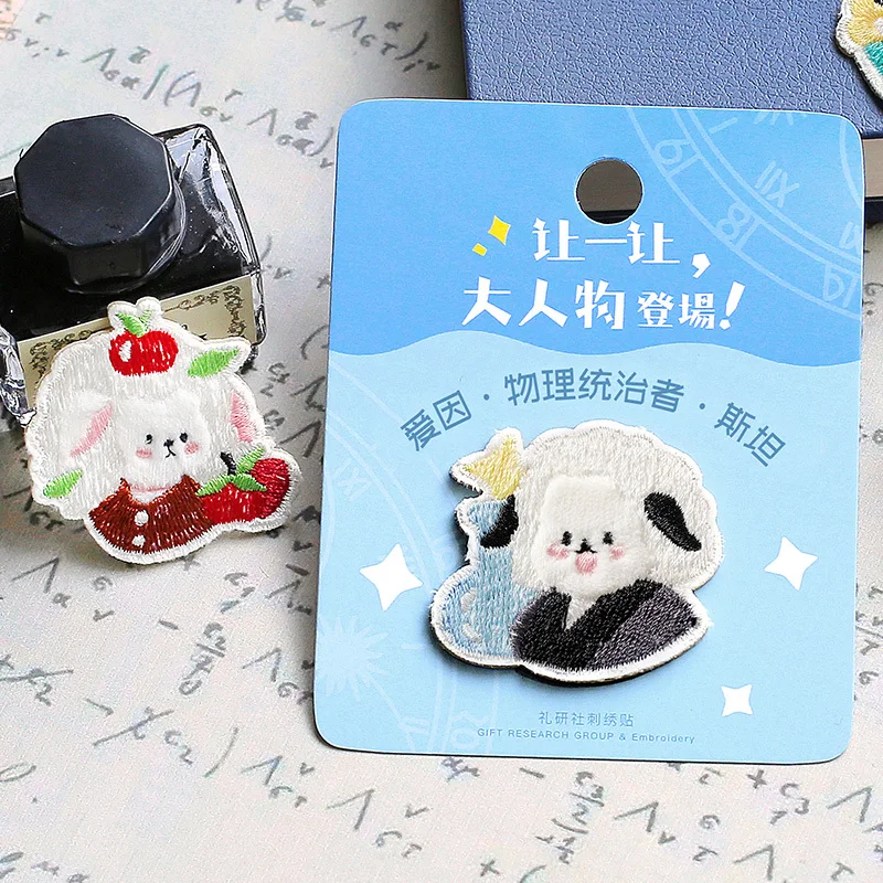 1 قطعة لطيف الكرتون Bigwig التطريز إصلاح بقع حقيبة سترة الجينز الحديد على Parch للملابس ملصقا الغراء الصغيرة #2