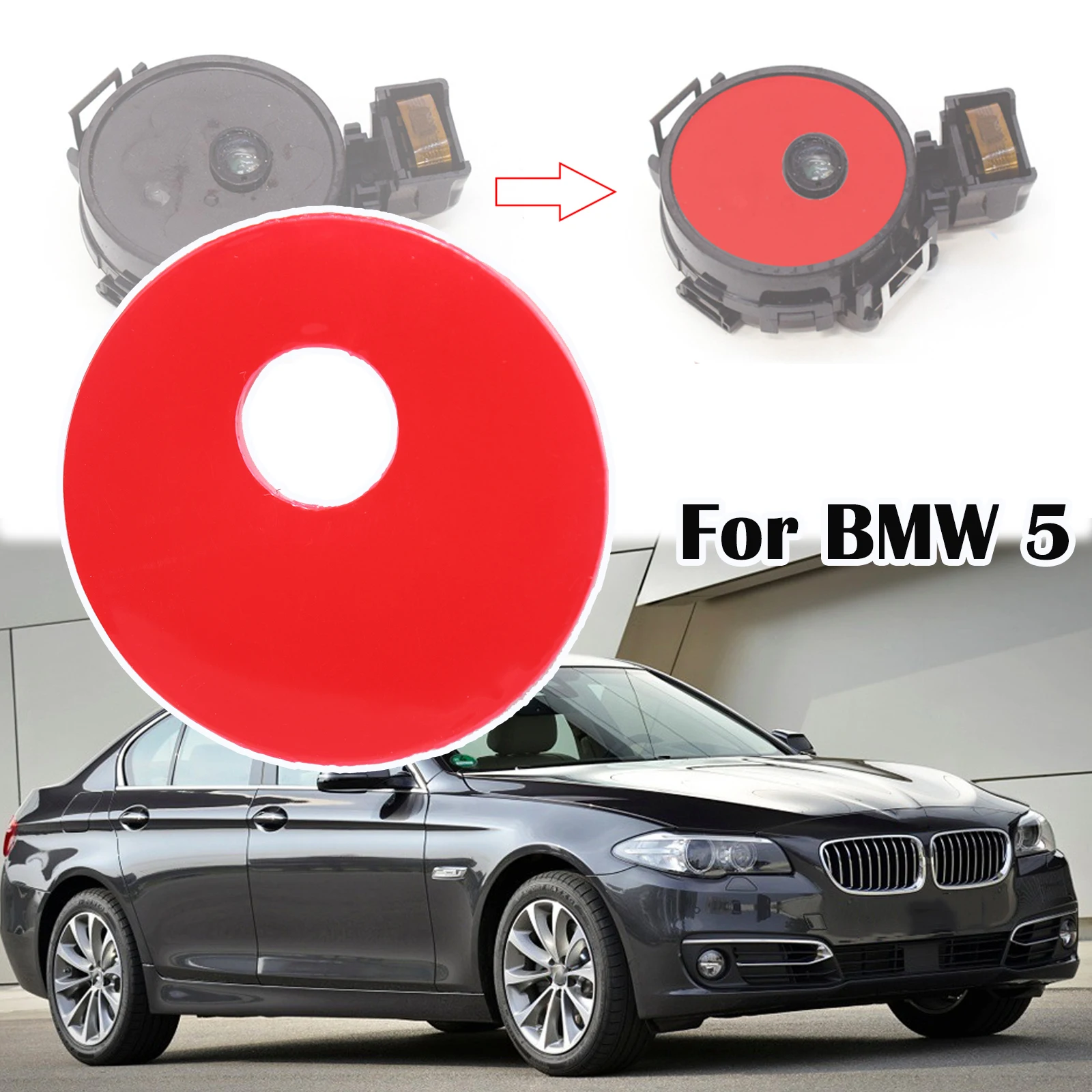 

Rain Light Sensor Gel Pad For BMW 5 Series F10 F11 F07 GT Adhesive Film Silicone Sticker Windscreen Chip Repair Kit Fix Tape 09-