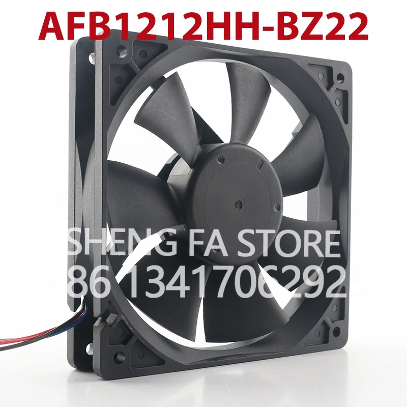 AC EC 12025 120x120x25MM 12CM Cooling Fan AFB1212HH-BZ22 Delta 5V 24V 48V DC12V 0.50A Projector Large air Volume Chassis Switch