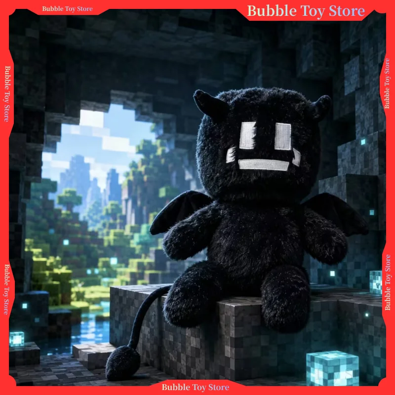 In Stock World Doll Bat Image Kawaii Twixxel Mob Plush Doll Cute Anime Peripherals Home Decor Halloween Christmas Gift view 2