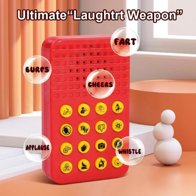 [G]16-button Funny Sound Effect Machines That Produce Various Amusing Sounds, Perfect For Parties And As Fun Gifts For Children