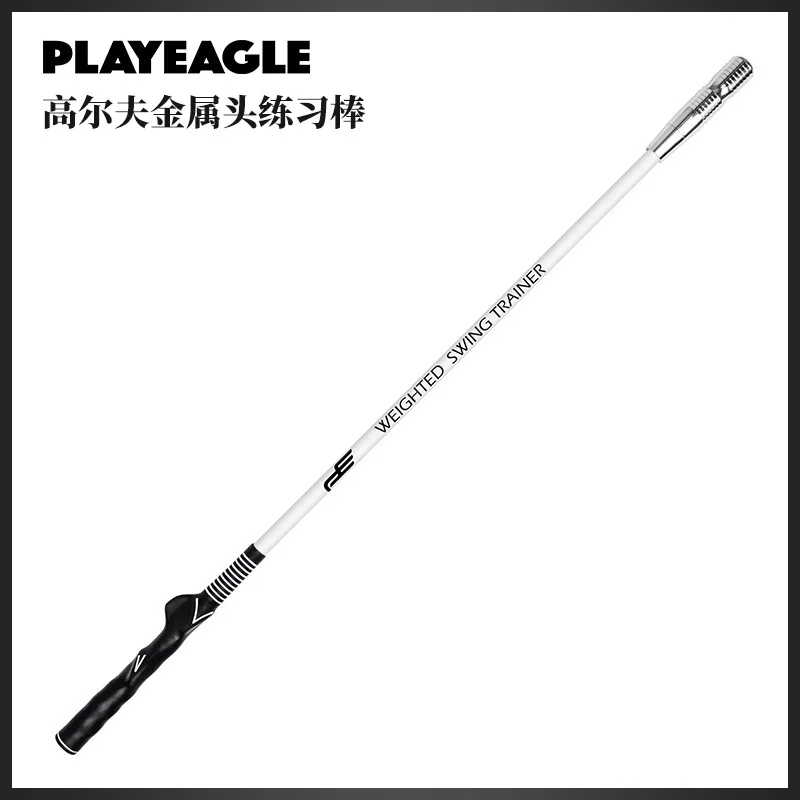 

PLAYEAGLE Golf Swing Trainer 3 Colors Metal Head Indoor Practice Stick Posture Corrector