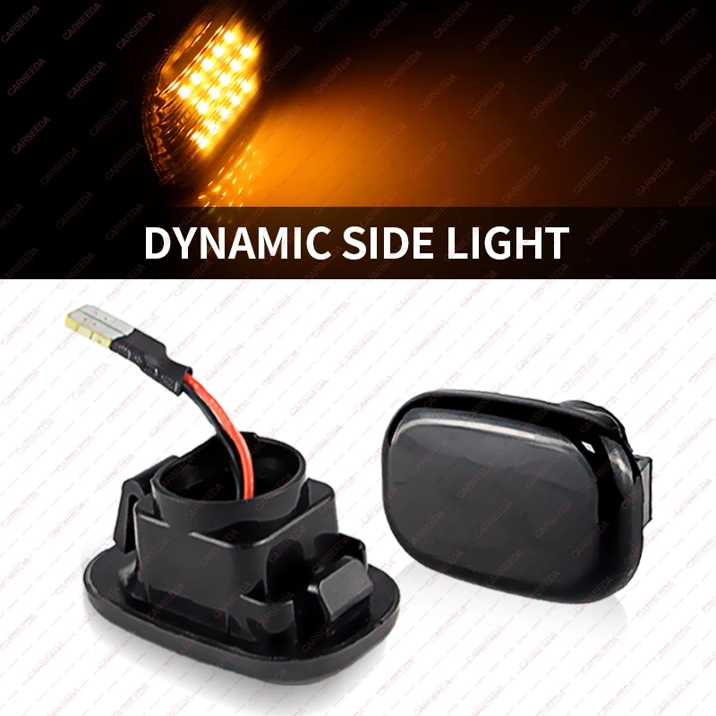 LED Dynamic Sequential Side Marker Lights FOR Toyota Starlet EP91 Hatchback MR2 Supra Celica Coupe Spyder Convertible 8173002040 view 5