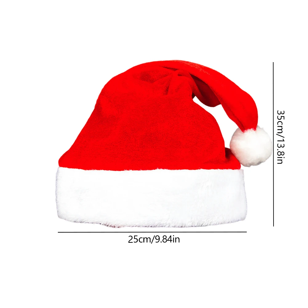 1 pz cappello di peluche di natale con simpatico Pom Pom cappello lavorato a maglia di natale atmosfera di natale per bambini adulti pupazzo di neve