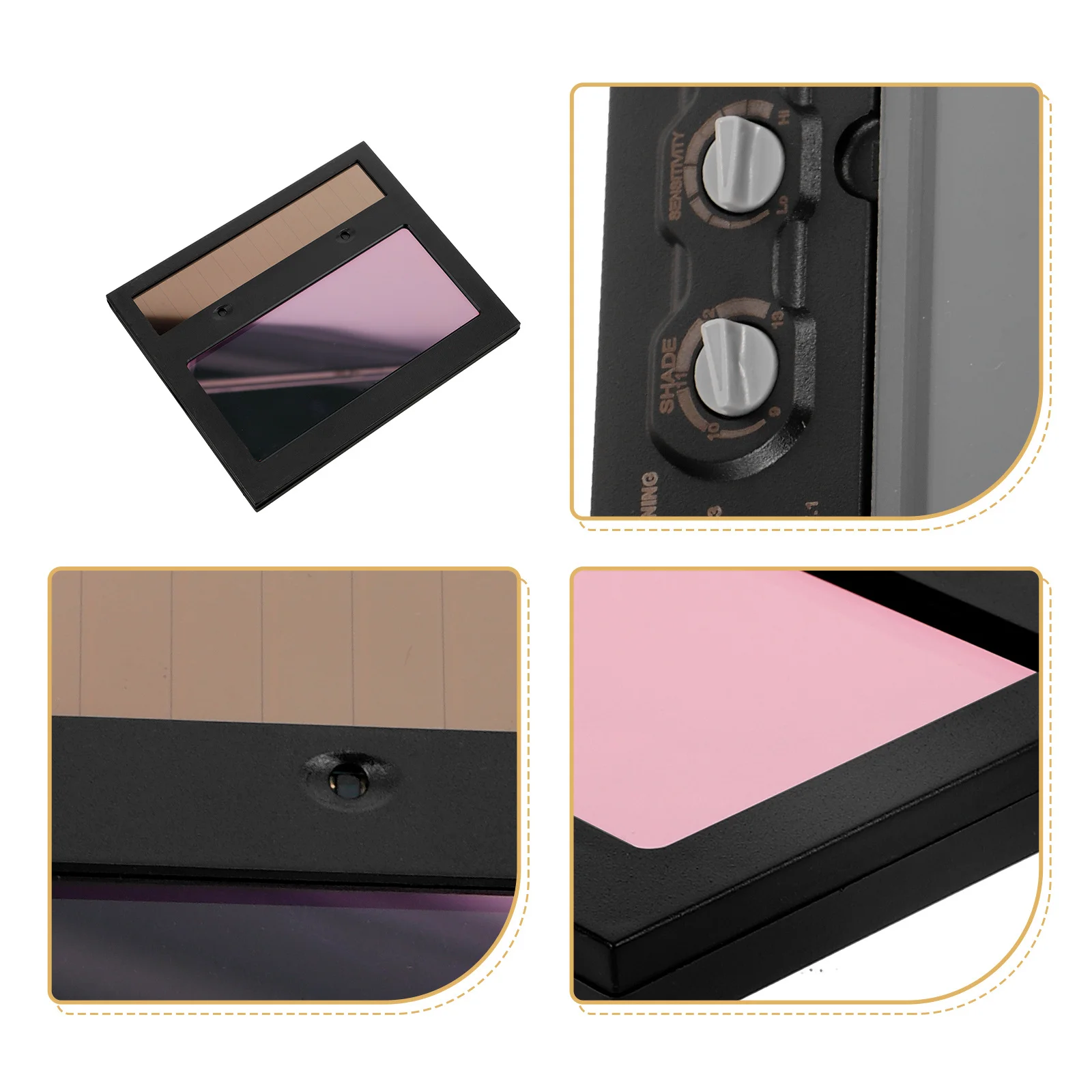 غطاء حماية بديل لعدسة اللحام يعمل بالطاقة الشمسية لمعدات اللحام الآمنة #5