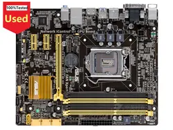 ASUS LGA1150 B85M-G 마더보드 M-ATX, B85M DDR3, 인텔 B85 32GB 데스크탑 USB3.0 SATA3, 정품 중고