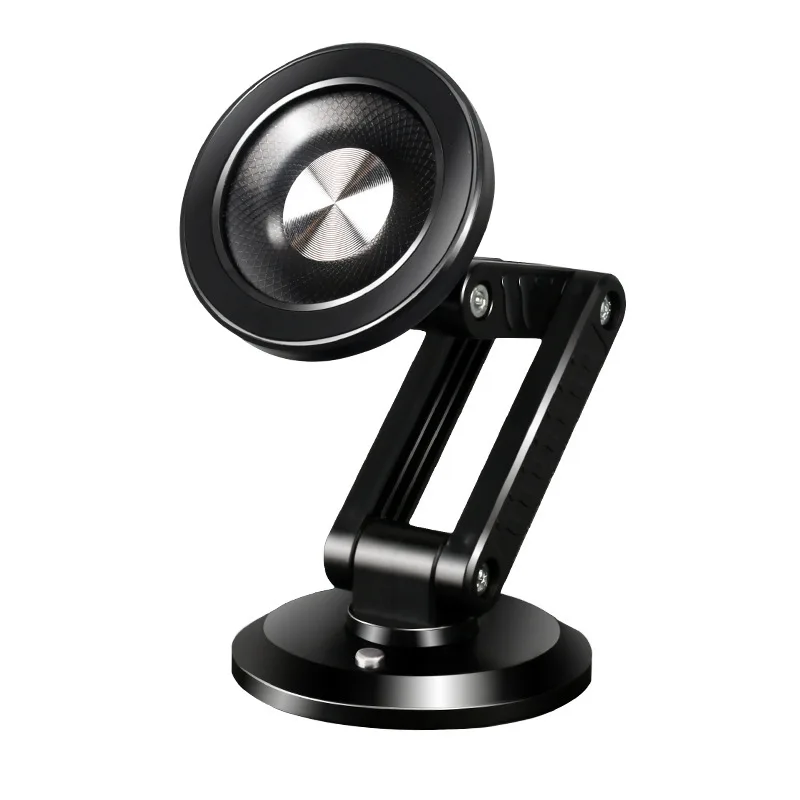 

360 Degree Rotating ABS Folding Mount Magnetic Suction Car Phone Holder Stand for Universal Car