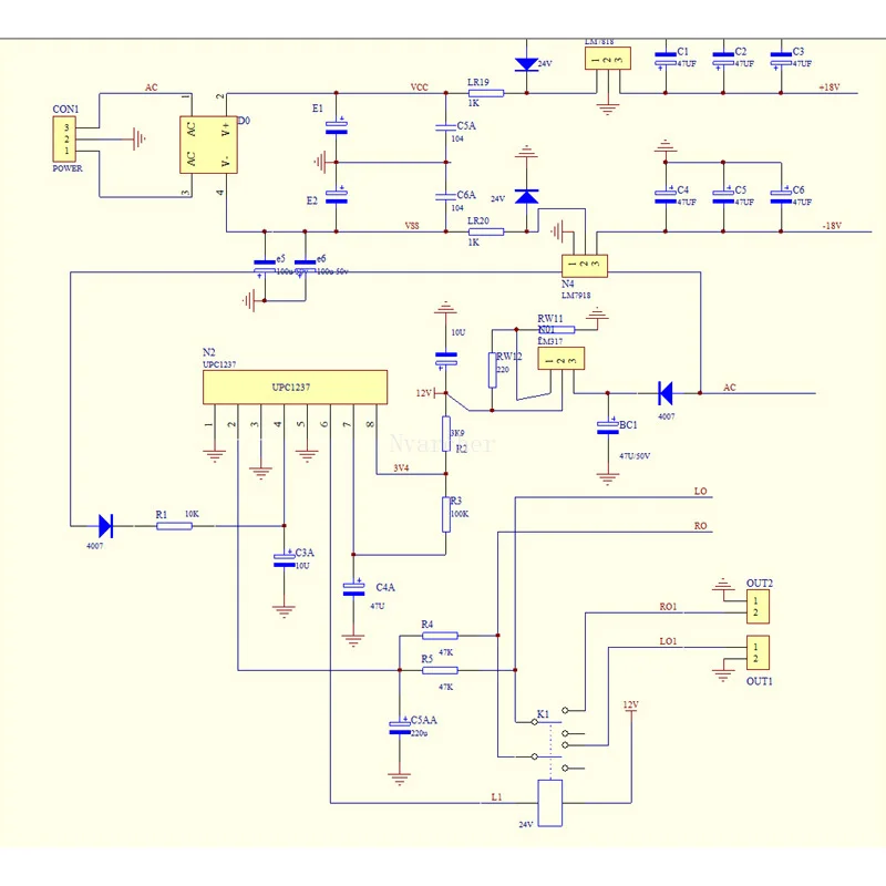 Nvarcher amplificador estéreo de doble canal, 150W x 2, M4, imitación del circuito Seddon británico, SF60, Super LM3886, TDA7293