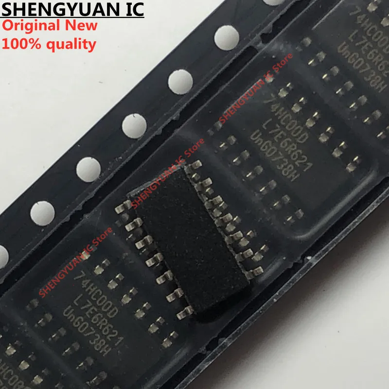 20 pcs/lot 74HC00D SOP-14 74HC00  Quad 2-input NAND gate 100% new imported original 100%quality