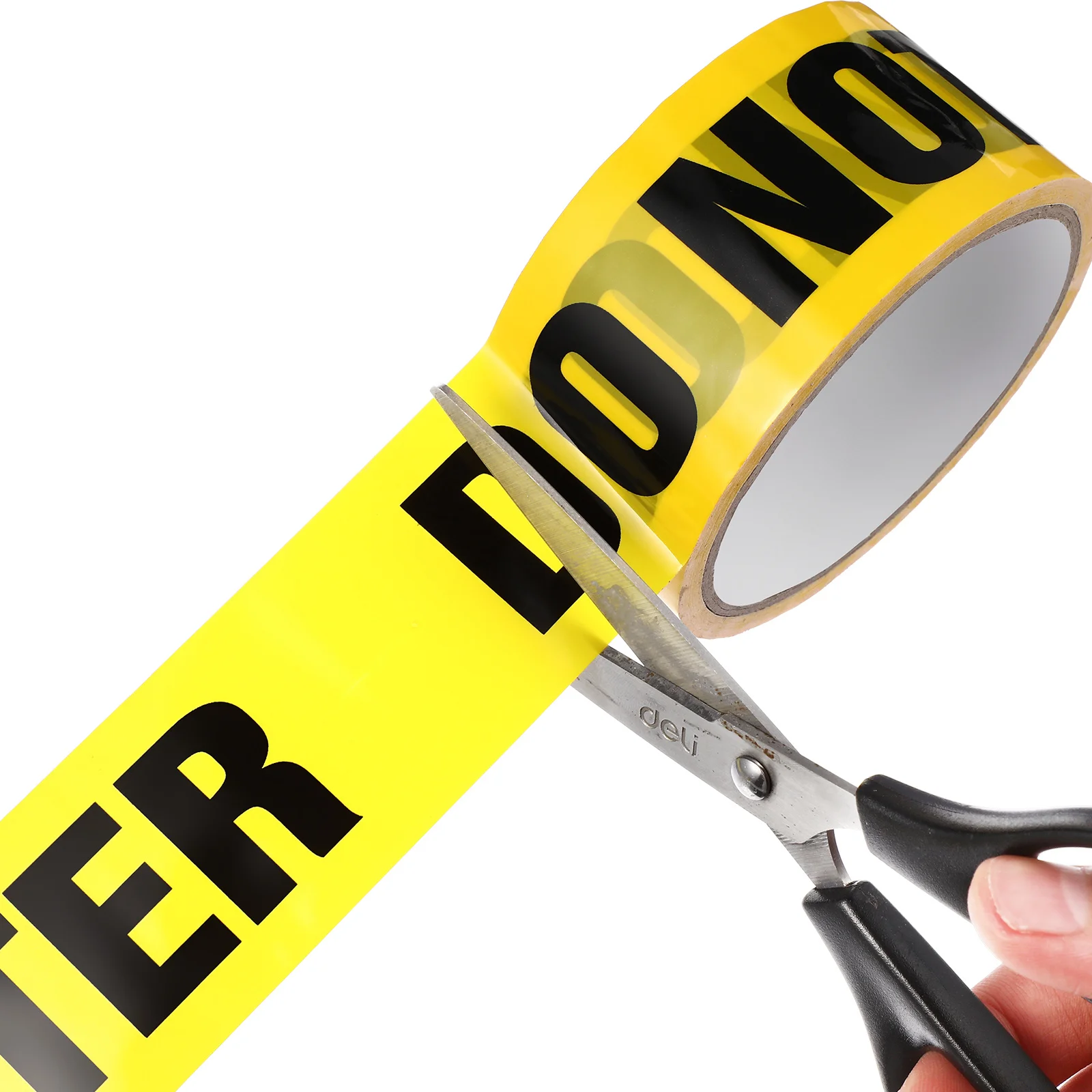 شريط تحذيري عالي التحمل مقاوم للماء ومقاوم للطقس ومضاد للانزلاق لمعدات جدران الأرضيات وشريط أمان من مادة PVC #5