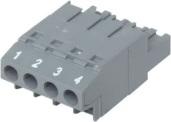 

Новая и оригинальная Однорядная 4-контактная Клеммная колодка 0tb704.9