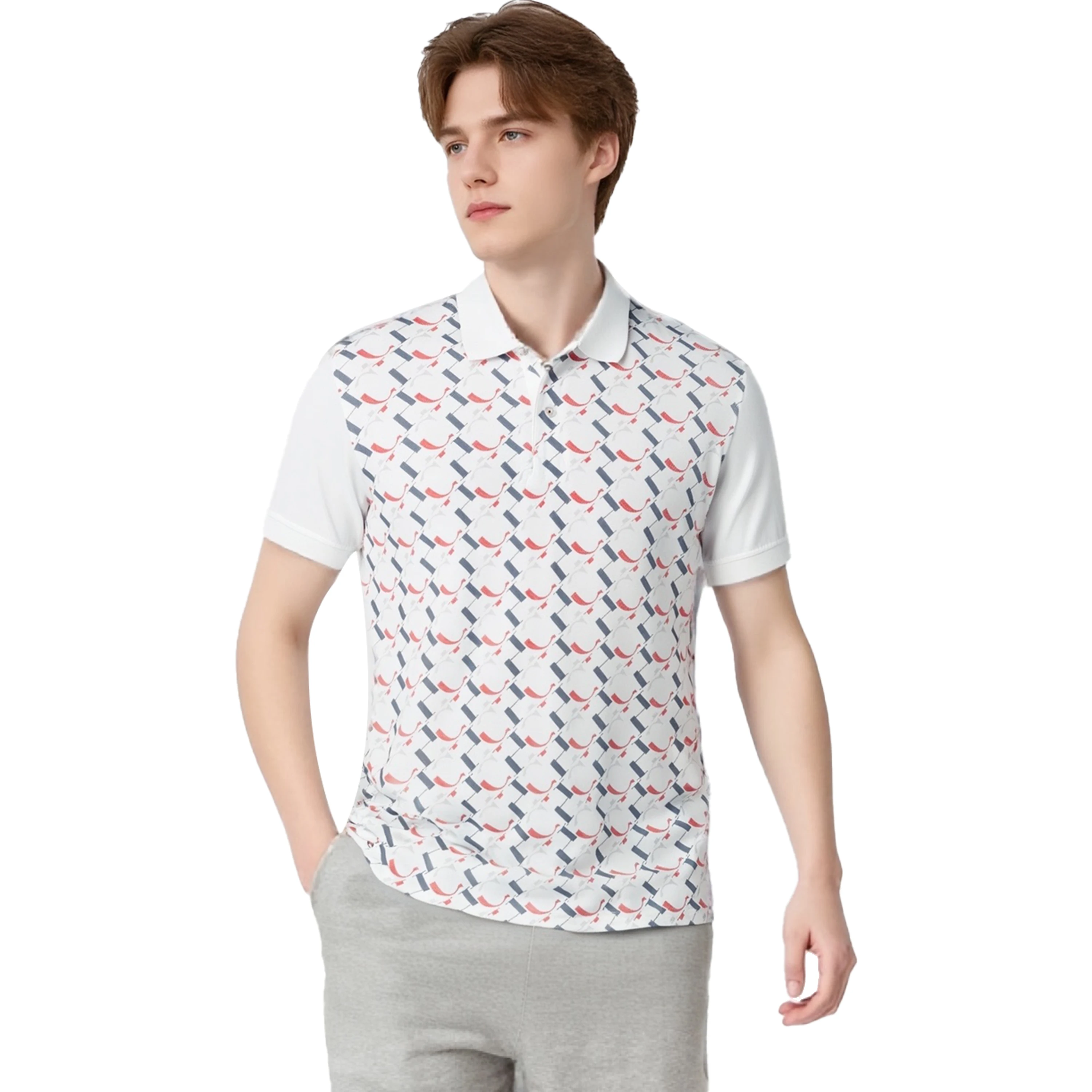 Daily Mens Polo Shirt Cotton Casual Mens Short Sleeve Patchwork Soft T-Shirts Basic Comfortable Men's Loose Fit Tee Shirt Tops