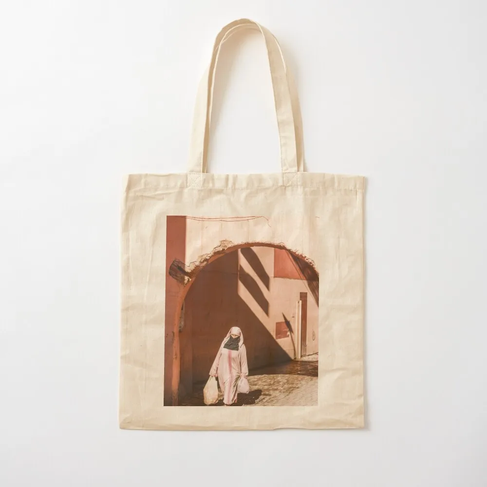 Marrakech souk markets Tote Bag canvas tote bags Lady bags Women's shopper Woman shopper bag