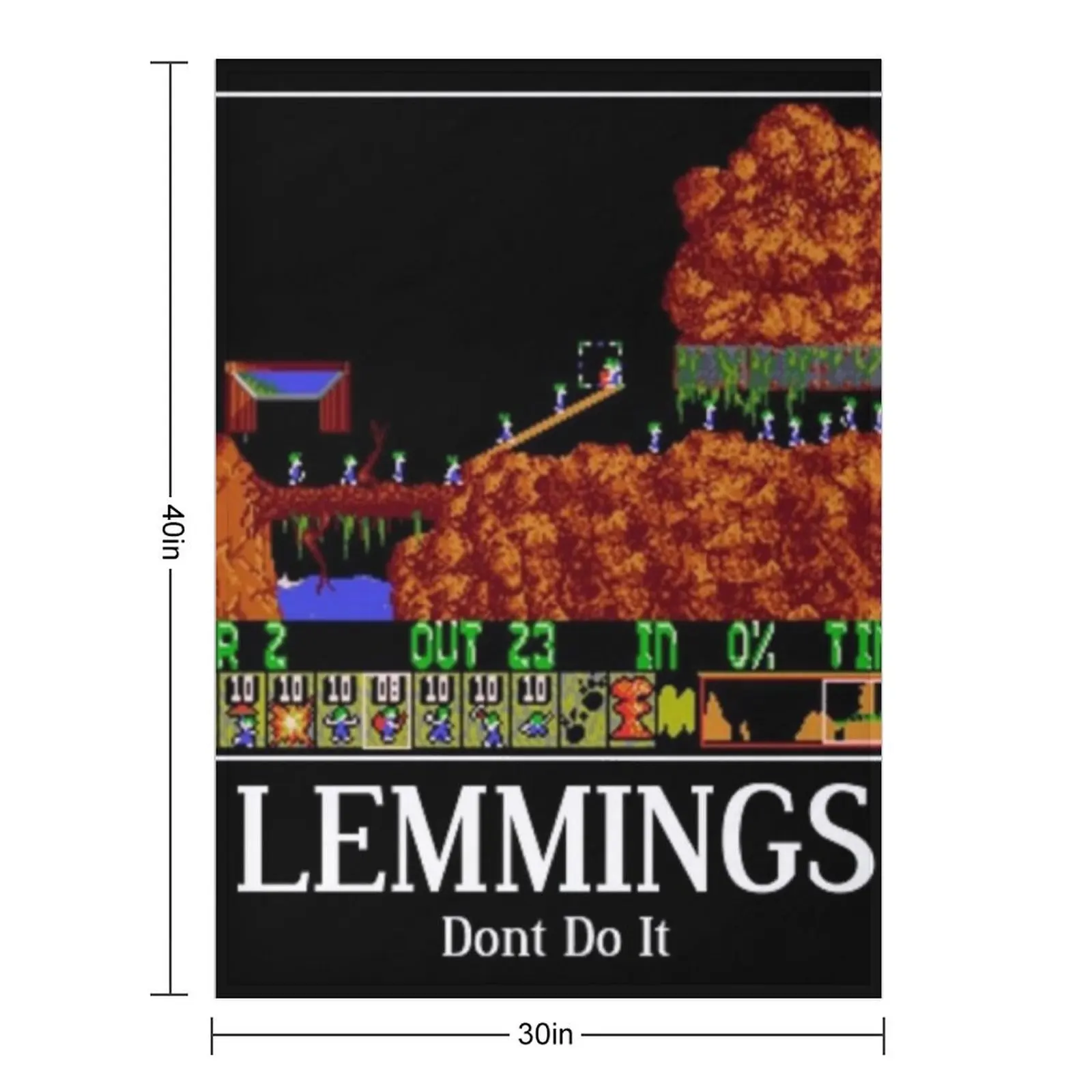 Last Lemming Loaded Throw Blanket for sofa halloween Blankets For Sofas Blankets For Baby Blankets